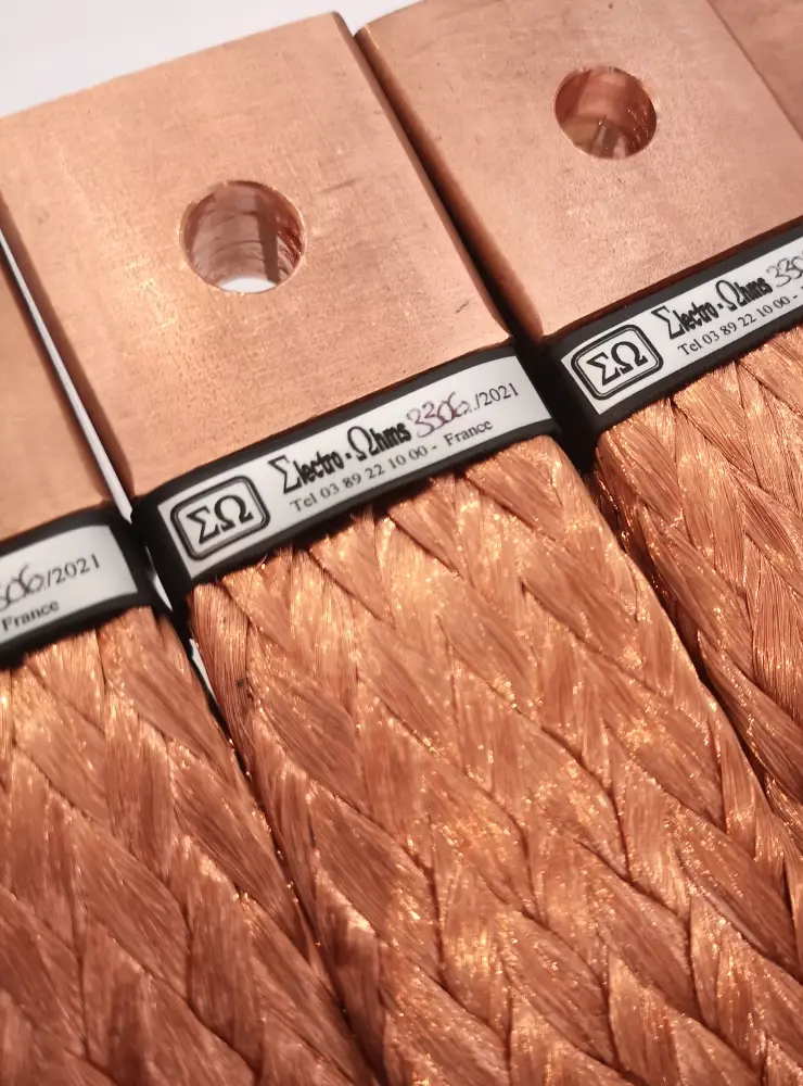 tresses cuivre sur mesure electro ohms