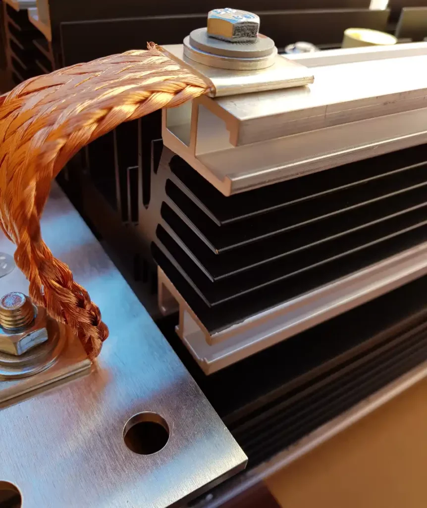 dissipateur thermique a refroidissement par air sur mesure photo