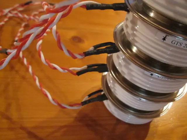 thyrsitor de redressement electro ohms