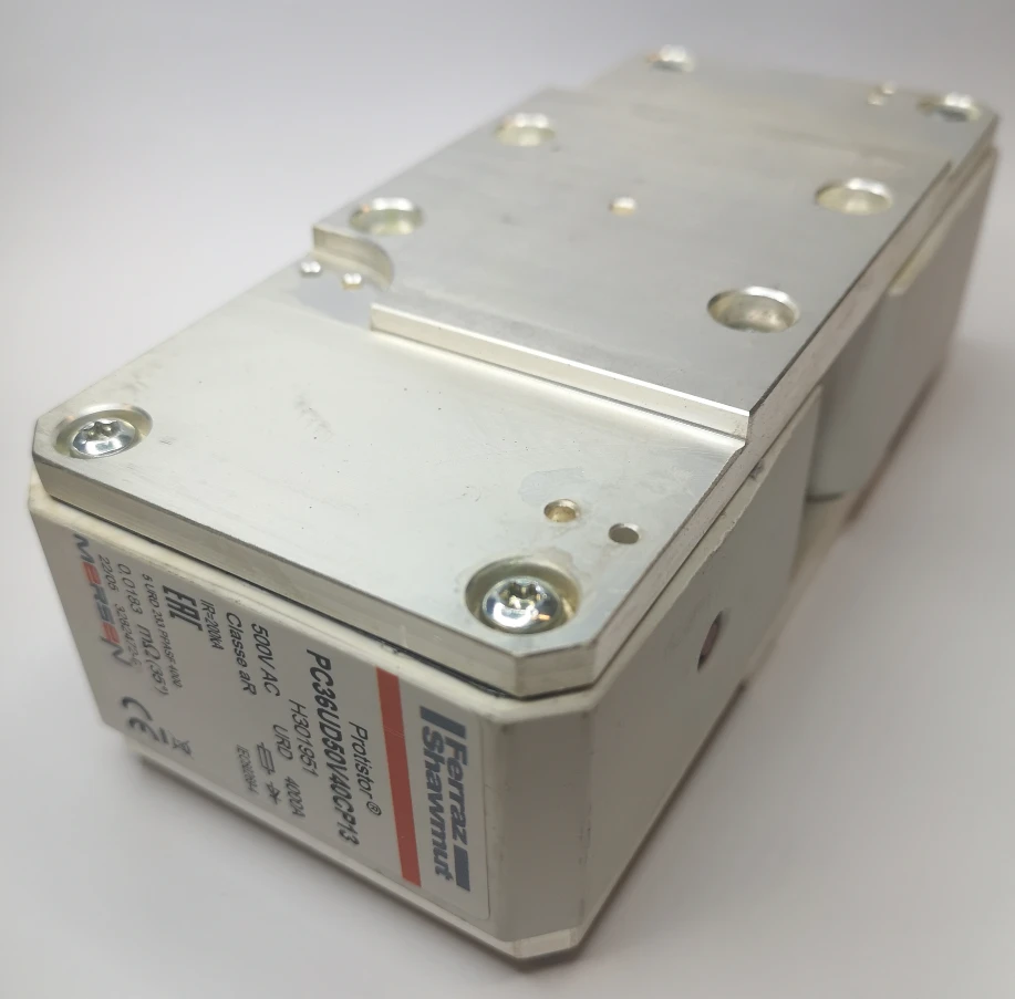 fusible double mersen filetee