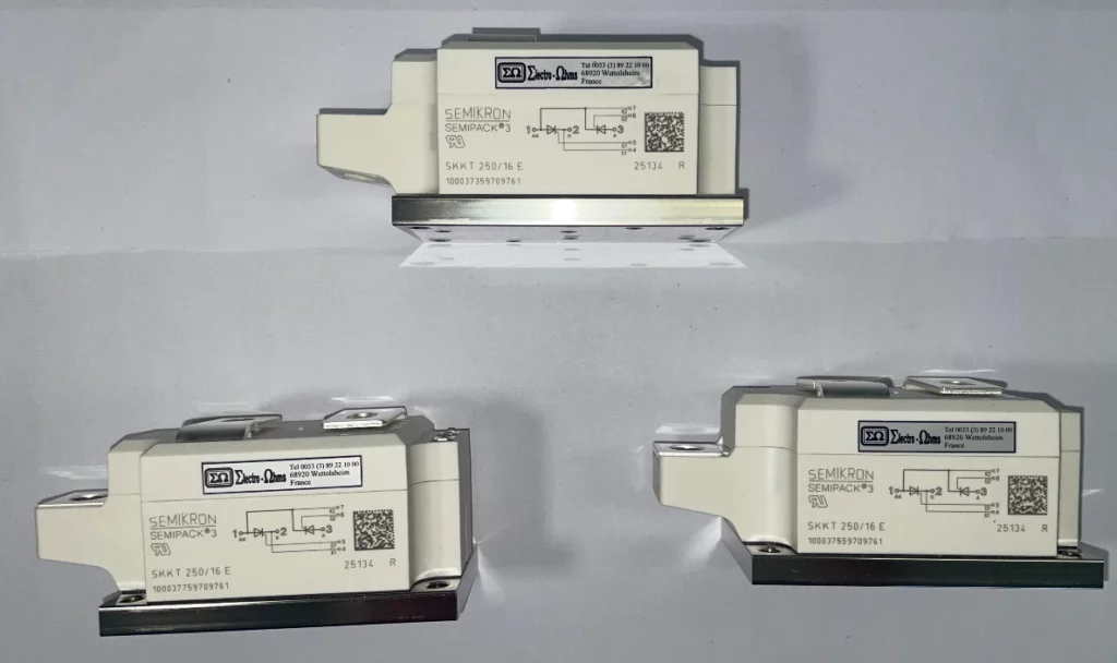 module thyristors semikron